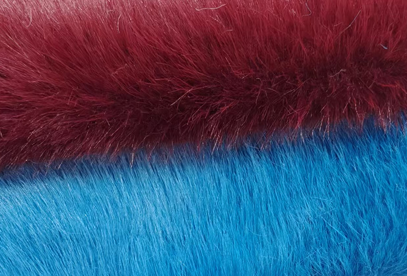 Tela de imitación de visón de platino de 800mg*185cm adecuada para juguetes de peluche