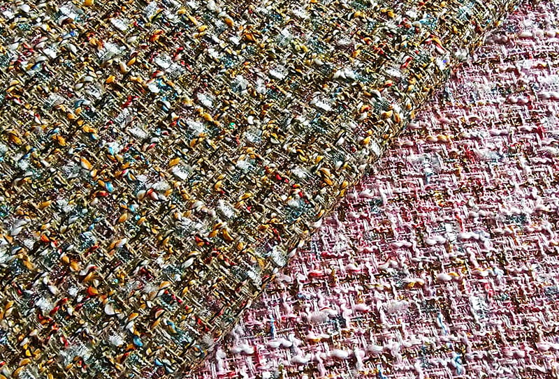 450mg 148cm Tejido Tweed/tejido inspirado en Chanel adecuado para bolsos/zapatos 1722